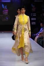Model walks for Agnimitra Paul on day 2 of Bengal Fashion Week on 21st Feb 2014